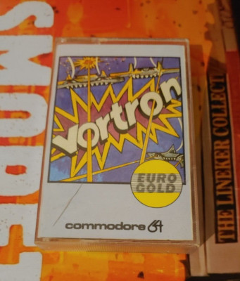VORTRON (Eurogold 1984) Commodore 64 (Tape, Box, Manual) works 8-bit classic