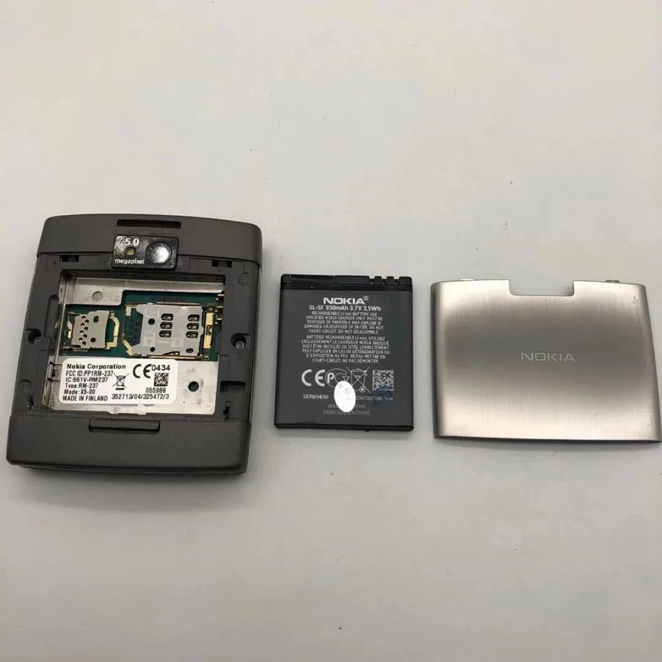 Unlocked Original Nokia X5 X5-01 3G Bluetooth Wi-Fi Slider QWERTY 2.4" CellPhone - Image 3 of 4