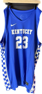 Nike Elite 'Kentucky Wildcats #23' Road Basketball Jersey AT8778-480 Men's Sz XL - Image 1 of 4