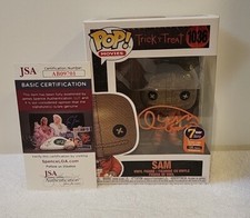 Funko Pop! TRICK R TREAT SAM #1036 Signed QUINN LORD 7BAP 135PCS JSA COA  .