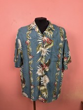 Iolani Hawaiian shirt vintage USA summer floral men's