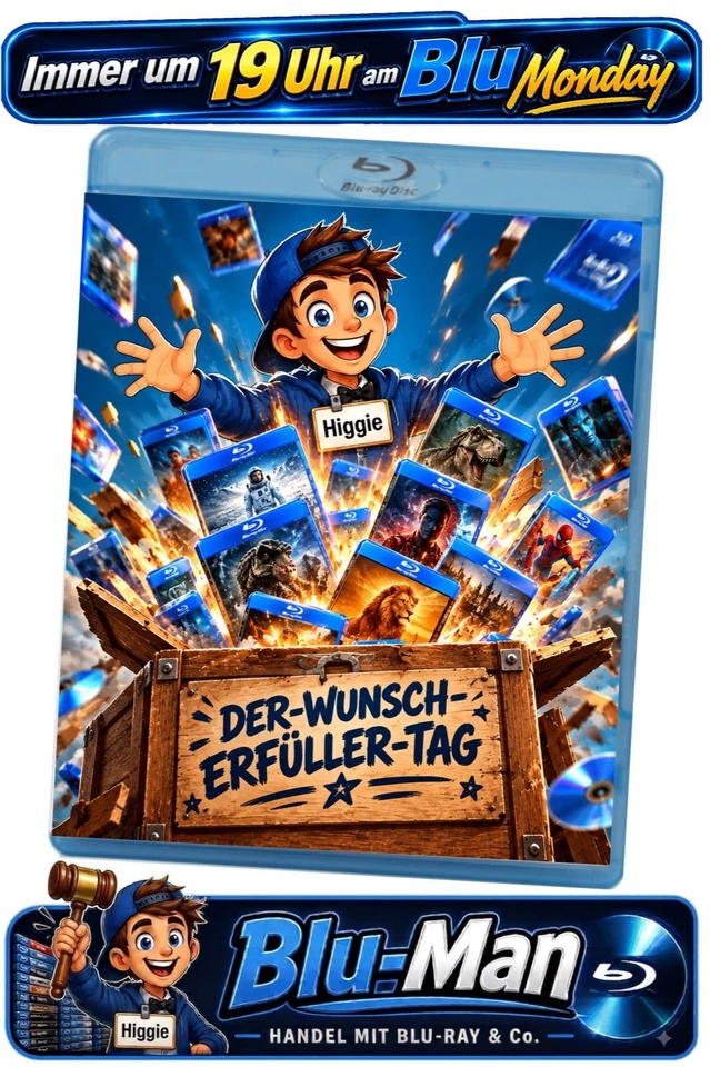 BLU-RAY und DVD: Eure gesammelten Wünsche des Oktobers heute zur Auktion