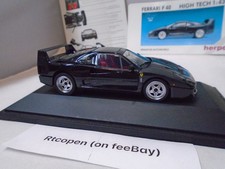 Herpa 1/43 1990 FERRARI F40 in black stunning details! MIB new old stock 1001