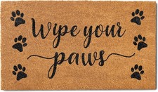 Wipe Your Paws Doormat Outdoor, Door Mat Wipe Your Paws, Wele