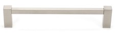 Alno D718-8 Nickel Contemporary 8" Center To Center Handle Appliance Pull