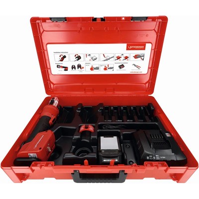 ROTHENBERGER Akku-Radialpresse ROMAX NANO Basic Set m. 2Ah CAS Akku + Ladegerät