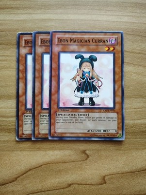 Yu-Gi-Oh! - Ebon Magician Curran 3X - Complete Playset