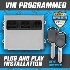 2006 Ford F-150 5.4L 4X4 6L3A-12A650-CMB  PCM ECU ECM UZF1 W/KEYS