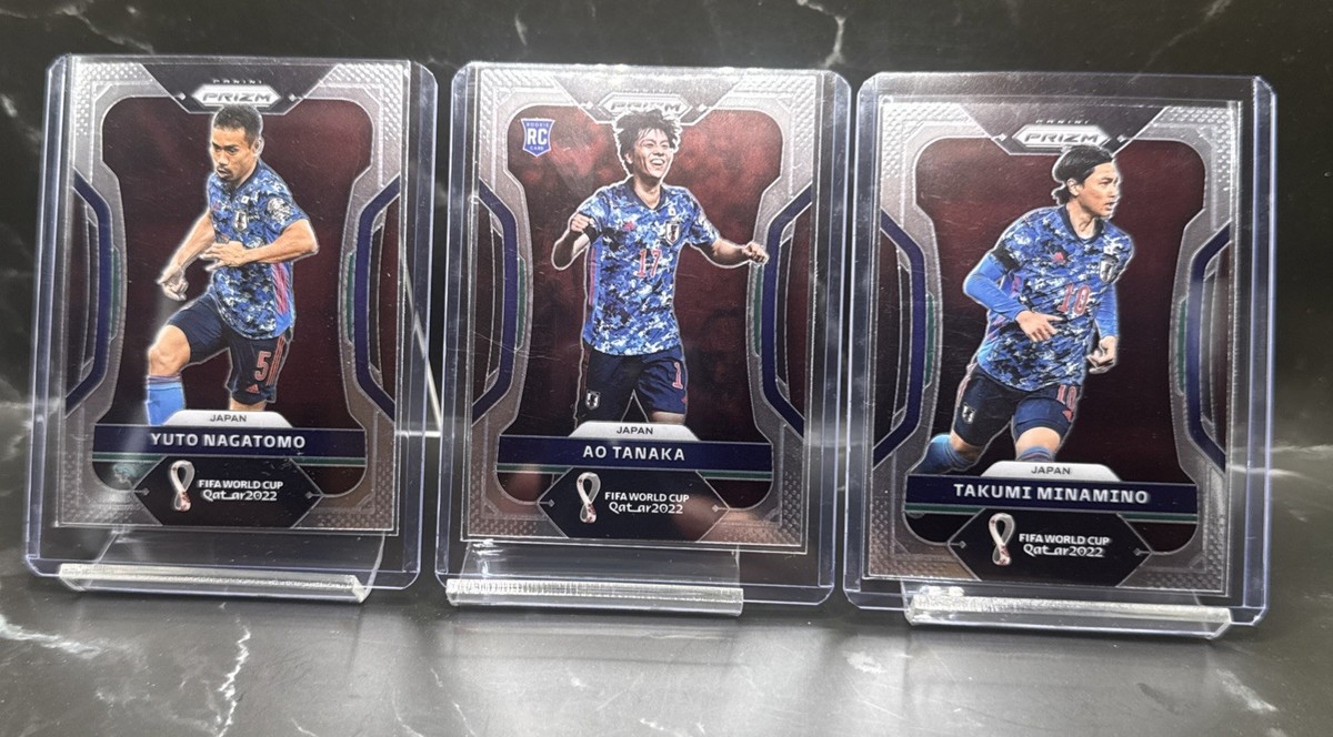 PANINI PRIZM JAPAN WORLD CUP 2022 SOCCER SET OF 8 CARDS | eBay