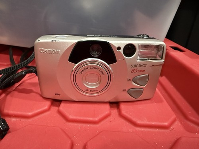 #ad Canon Sure Shot 85 Zoom Point amp; Shoot 35mm Film Camera Untested $31.50