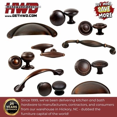 Cabinet Pulls Knobs Oil Rubbed Bronze Collection Kitchen Bath Drawer Pulls