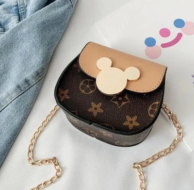 FASHION luxury crossbody mini bag toddler small purse for little girls age 1-5