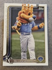 2025 Topps Series 1 Celebration Sluggerrr Mascot Card - Kansas City Royals 