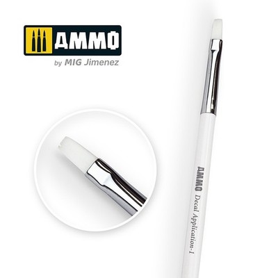 AMG-AMIG8706 Ammo Mig Ammo Decal Application Brush, 1