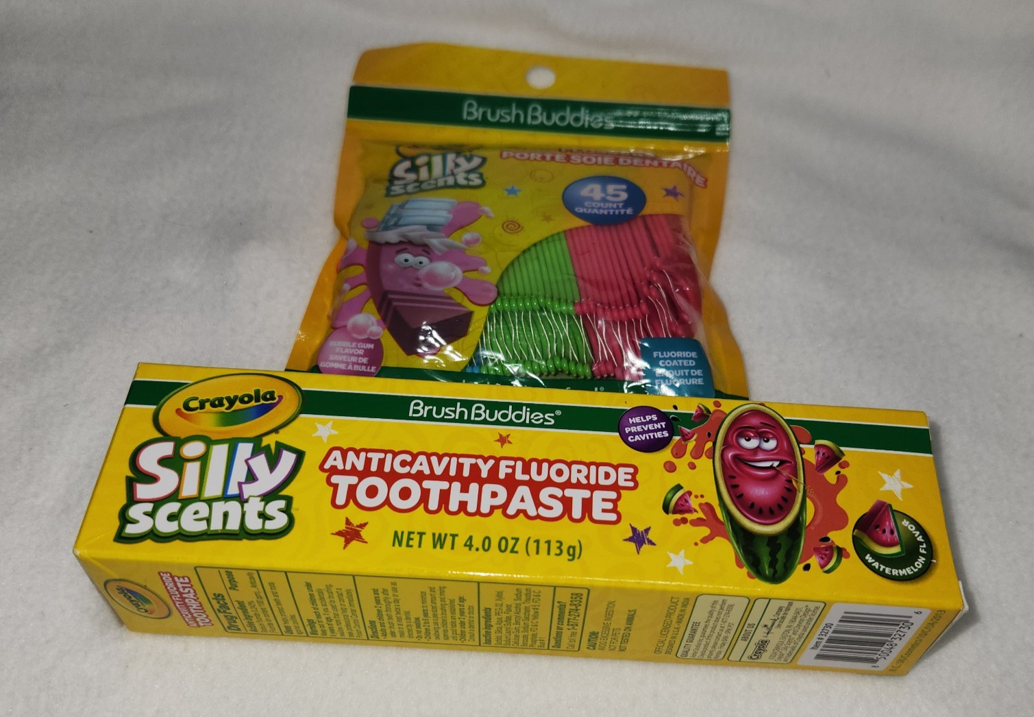 Back to scCrayola Brush Buddies Flossers Tooth Paste & Floss