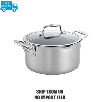ZWILLING Clad CFX6 qt, Non-stick, Stainless Steel Ceramic Dutch Oven
