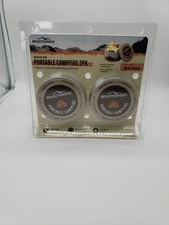 Adventuridge Portable Campfire 2 Pack Lightweight, Durable & Sturdy Up To 4Hrs