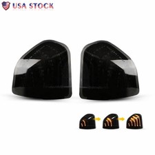 Smoked For Dodge Ram 1500 2500 3500 Sequential Led Side Mirror Turn Signal Light