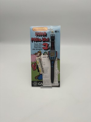 Nintendo Super Mario Bros. 3 Game Watch Armbanduhr - NEU & OVP - Sehr Selten