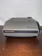 Vtg Polaroid Spectra System Auto-Focus Instant Camera Gray Untested