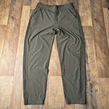 Athleta Trekkie Jogger Pants Women's Size 8 Green Athletic Training Fitness 5638