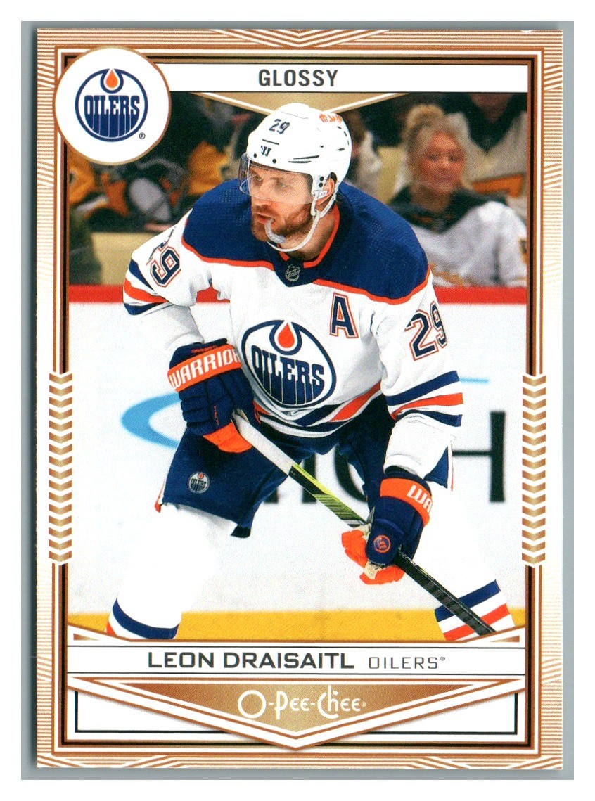 2024-25 Upper Deck #OG-12 Leon Draisaitl O-Pee-Chee Glossy