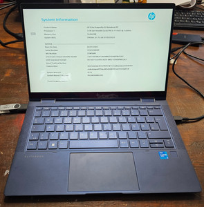 HP Elite Dragonfly G2 i5-1145G7 | 16GB RAM | BIOS Passwort | Ohne SSD & Akku