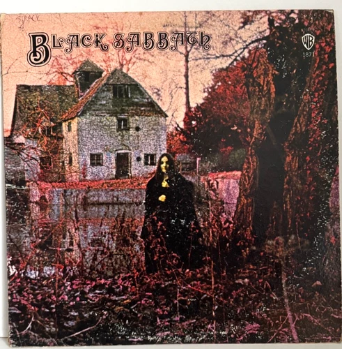 Black Sabbath, Self Titled, Vintage, Cleaned, Vinyl 33LP, 1970, played