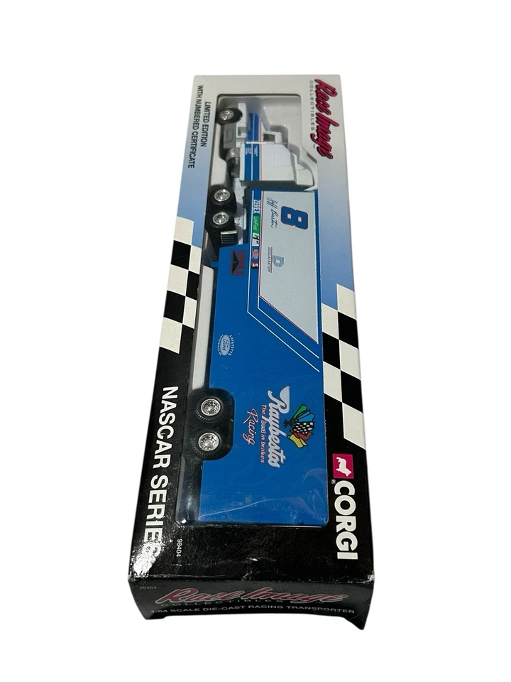 CORGI Race Image 1/64 Kenworth RAYBESTOS NASCAR Hauler JEFF BURTON #8 Limited Ed - Image 3 of 3
