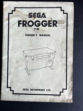 1982 Sega Frogger T8 Cocktail Arcade Game Own...