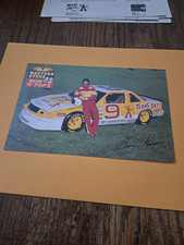 Vintage 1990 Ben Hess Nascar Driver Card Texas Pete Wsmp Western Steer 6x9