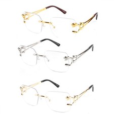 Mens Womens Clear Lens Fashion Glasses Transparent Square Frame Eyewear J7169 CL