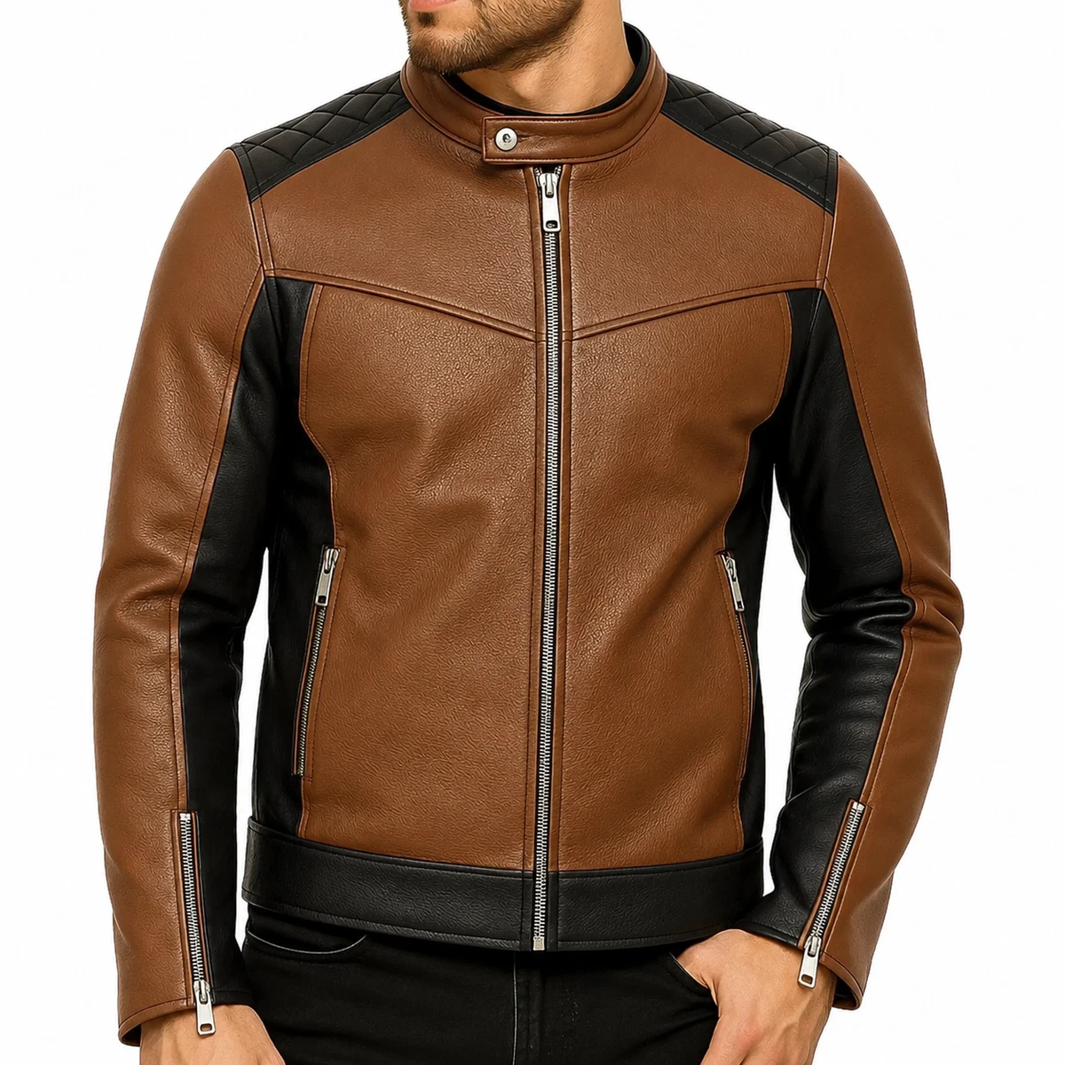 Denim Regular Size XL Coats, Jackets & Vests for Men for Sale