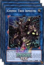 X3 Playset 1st Ed Cosmic Tree Irmistil INFO-EN051 Yugioh