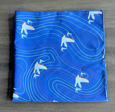 Grey Goose  FY26  Blue Rainbow  Topographic  Print Pride Bandanna  NEW