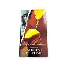 Indecent Proposal VHS 1993 Movie Robert Redford Demi Moore Woody Harrelson 32453