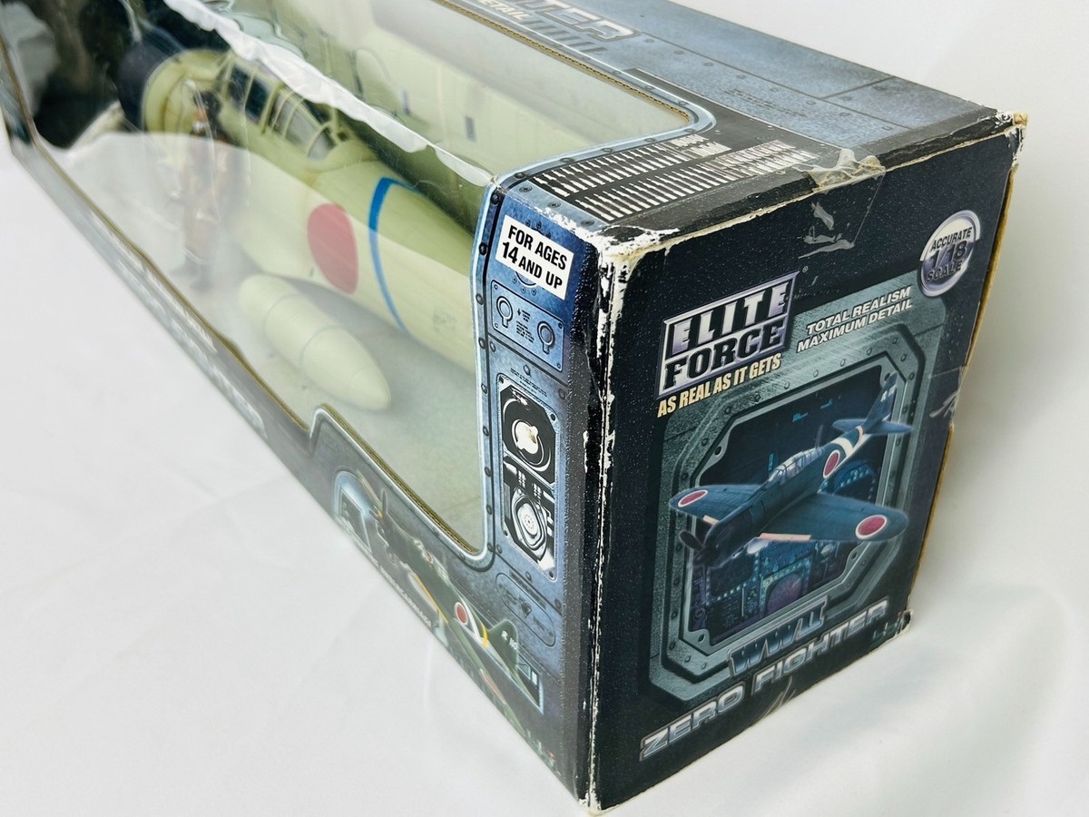 Elite Force 1/18 Mitsubishi A6M2 Zero Fighter Model 21 WWII Japan