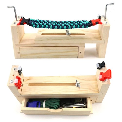 Afantti Armband Maker Making Kit Paracord Jig Werkzeug mit | 10 Paracord | für... - Bild 6 von 8