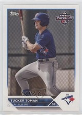 2023 Topps Pro Debut Tucker Toman #PD-8 kf4