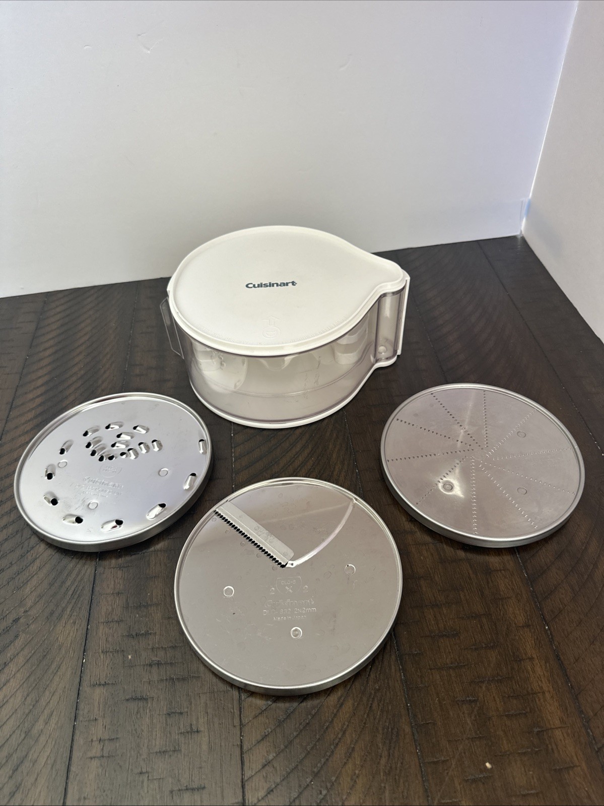 Cuisinart Food Processor Blade Disc Holder Container Storage