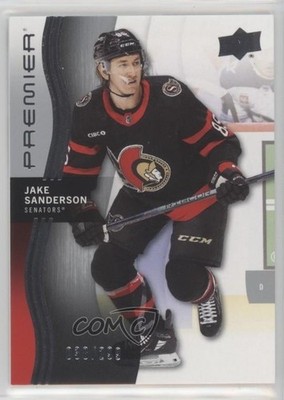 2023-24 Upper Deck Premier 38/299 Jake Sanderson #65 0q3
