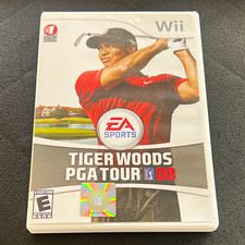 EA SPORTS Tiger Woods PGA Tour 08 Nintendo Wii Golf PGA Tour Series E NTSC