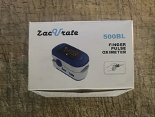 Zacurate 500BL Series Fingertip Pulse Oximeter Blood Oxygen Monitor