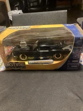 Jada Bigtime Muscle 1957 Chevy Corvette #88888 1/24 Black w/Red Interior, Sealed