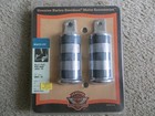 NEW PAIR HARLEY DAVIDSON BILLET FOOT PEGS WIDE BAND LARGE #50984 99 MULTI FIT