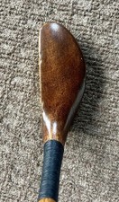 Antique Vintage Hickory Wood Head Putter 33 1/2"