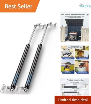 Gas Struts 23 Inch 200lbs Heavy Duty Lift Support for RV Bed Cellar Door