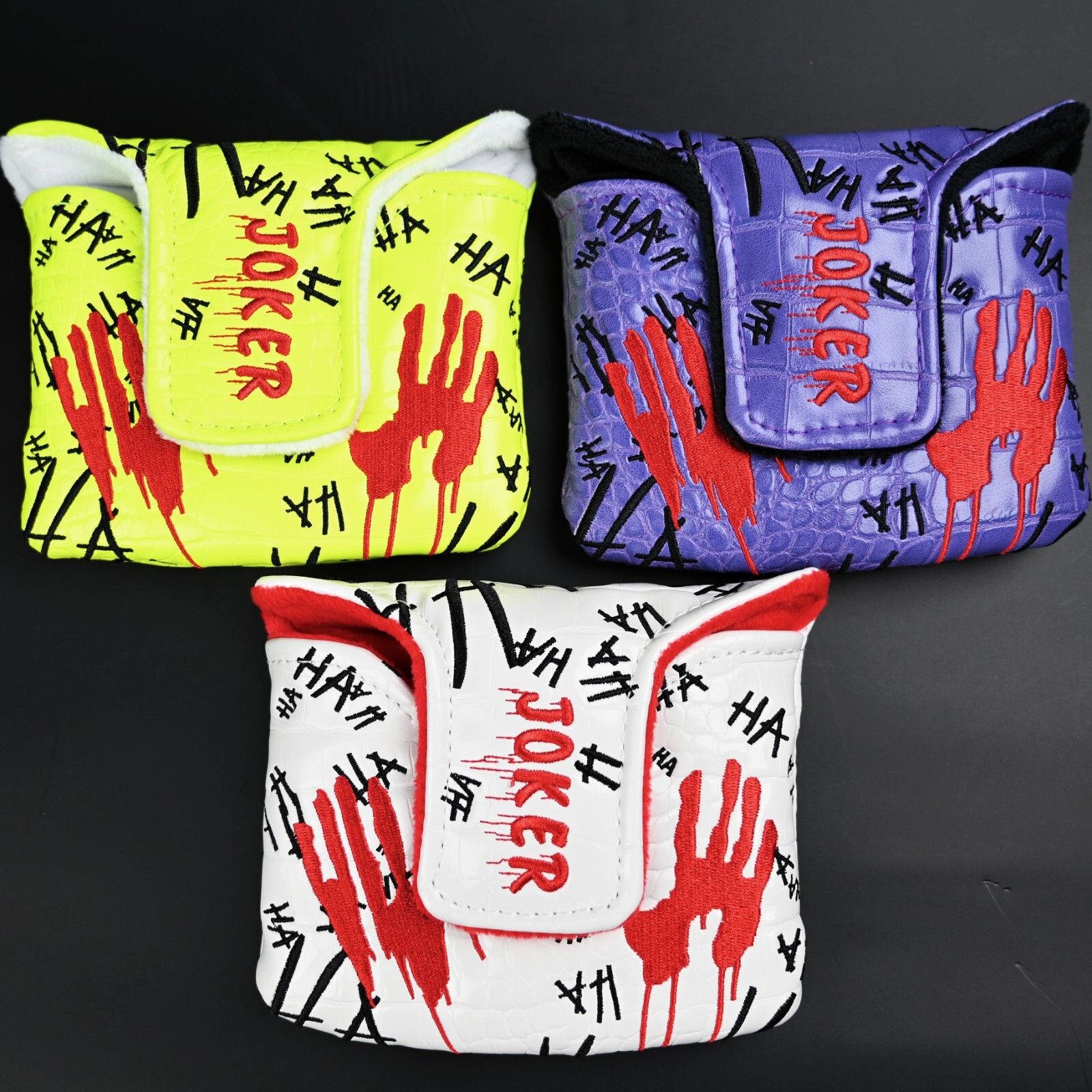 New Classic Joker Why So Serious Mallet Putter Headcover Fits