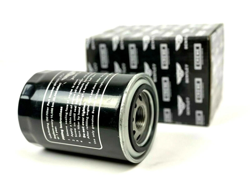 Filtro de aceite Bentley & Rolls Royce 07V1217A - genuino Foto 3 de 4