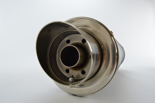 Kawasaki ZZR1400 Auspuff 2006-2007 SP Engineering Edelstahl rund Moto GP XLS - Bild 6 von 9
